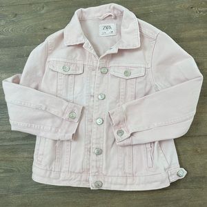 Girls Zara Denim Jean Jacket